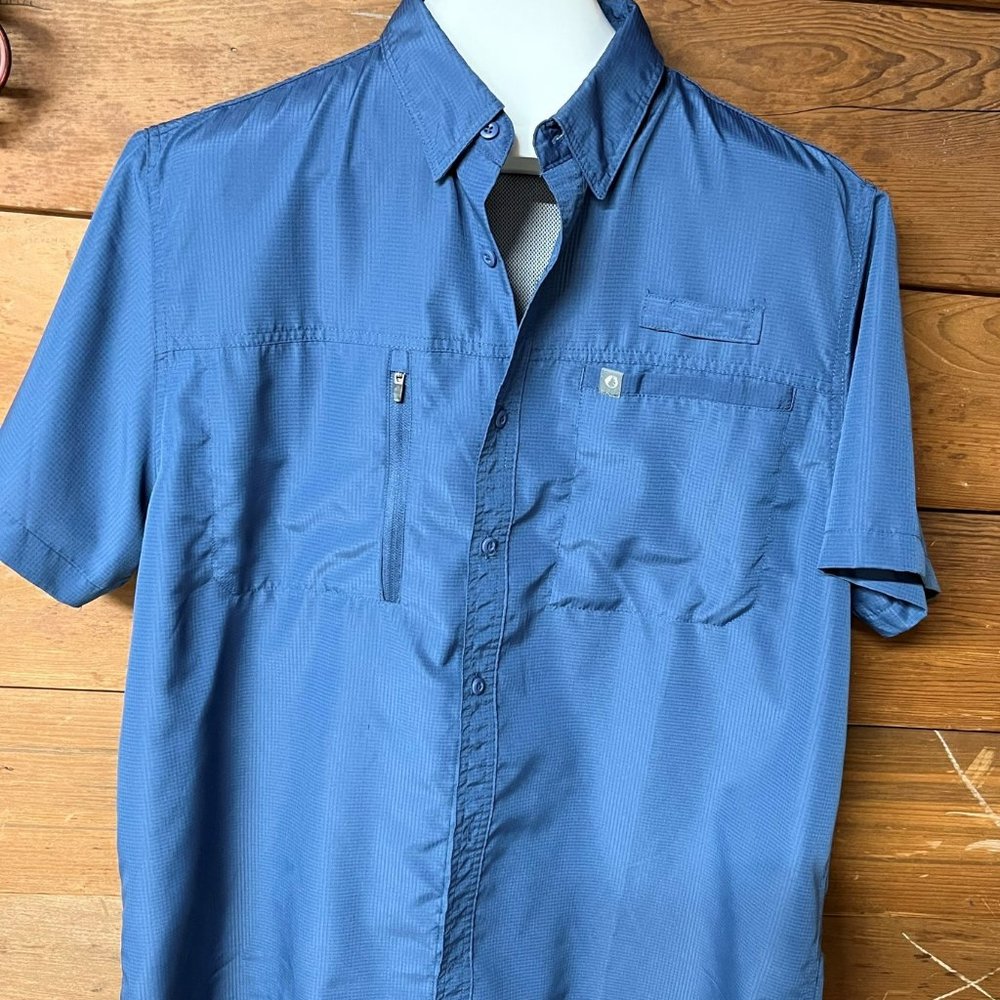 Men's Shirt - The American Outdoorsman - Blue - Size XL